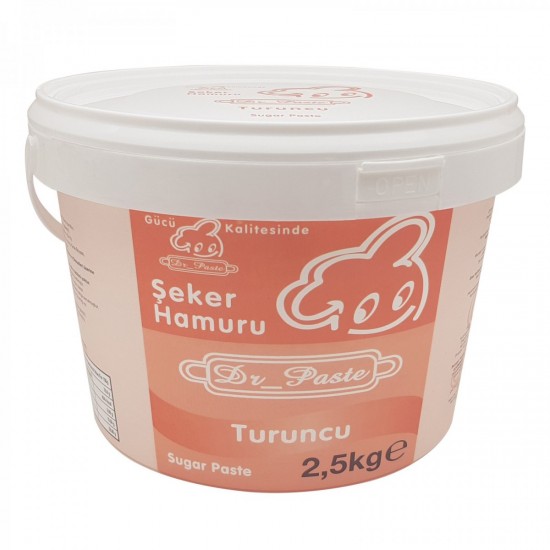 Dr.Paste Şeker Hamur Turuncu 2,5 Kg