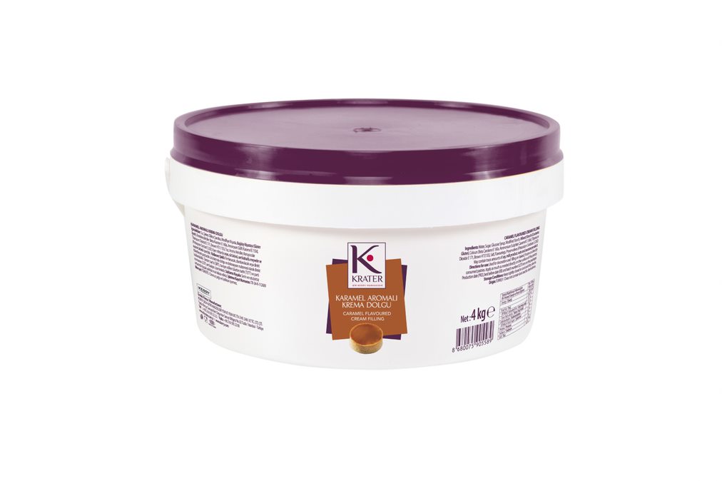 Krater Karamel Krema  Dolgu 4 Kg