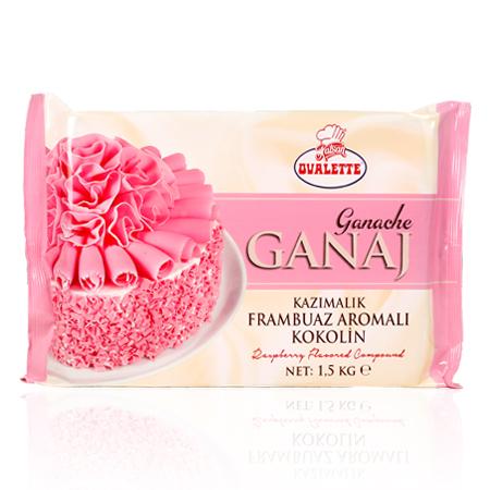 Ovalette Frambuaz Ganaj 1,5 Kg