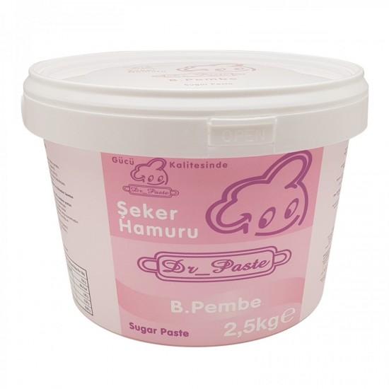 Dr.Paste Şeker Hamur Pembe 2,5 Kg